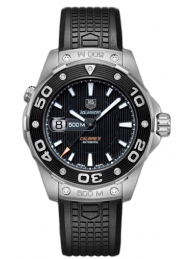 Tag Heuer Aquaracer Automatic 500M Calibre 5 waj2110.ft6015 Wat - Click Image to Close